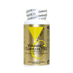 Vitamine C Complexe 750 60 Comprimés Vit'All+