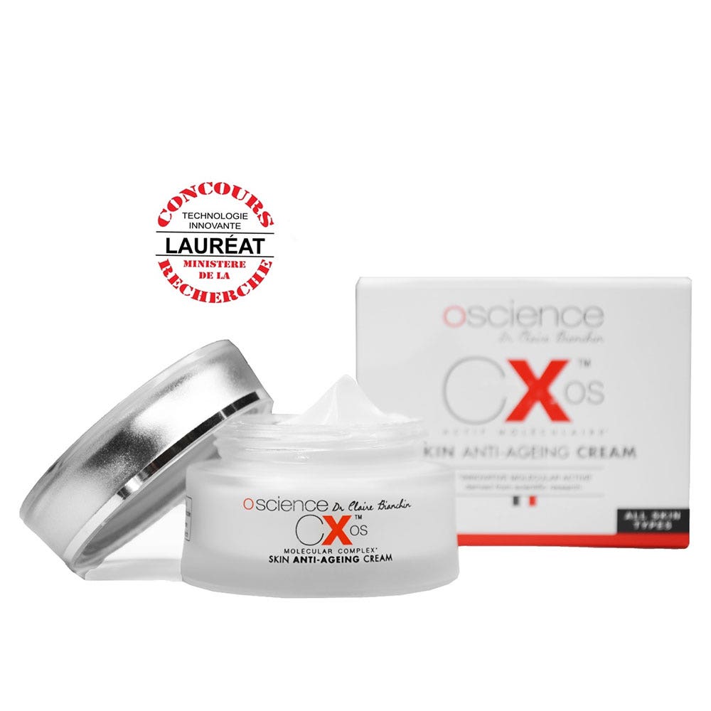 Oscience Crème anti-vieillissement cutané Jour/Nuit tous types de peaux au CXOS breveté 50ml