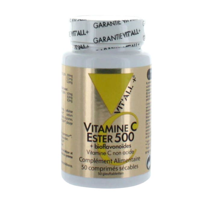 Vit'All+ Vitamine C Ester 500 50 Comprimés