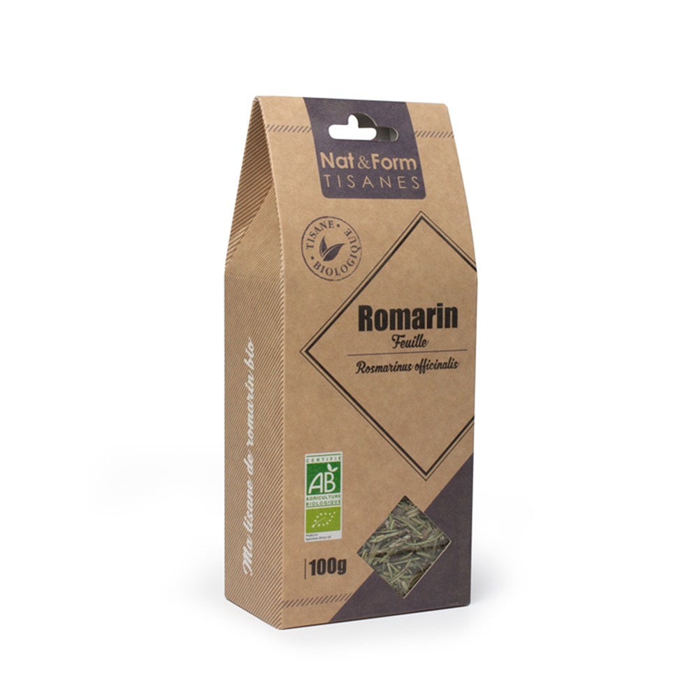 Nat&Form Tisane Bio Romarin Feuille 100g