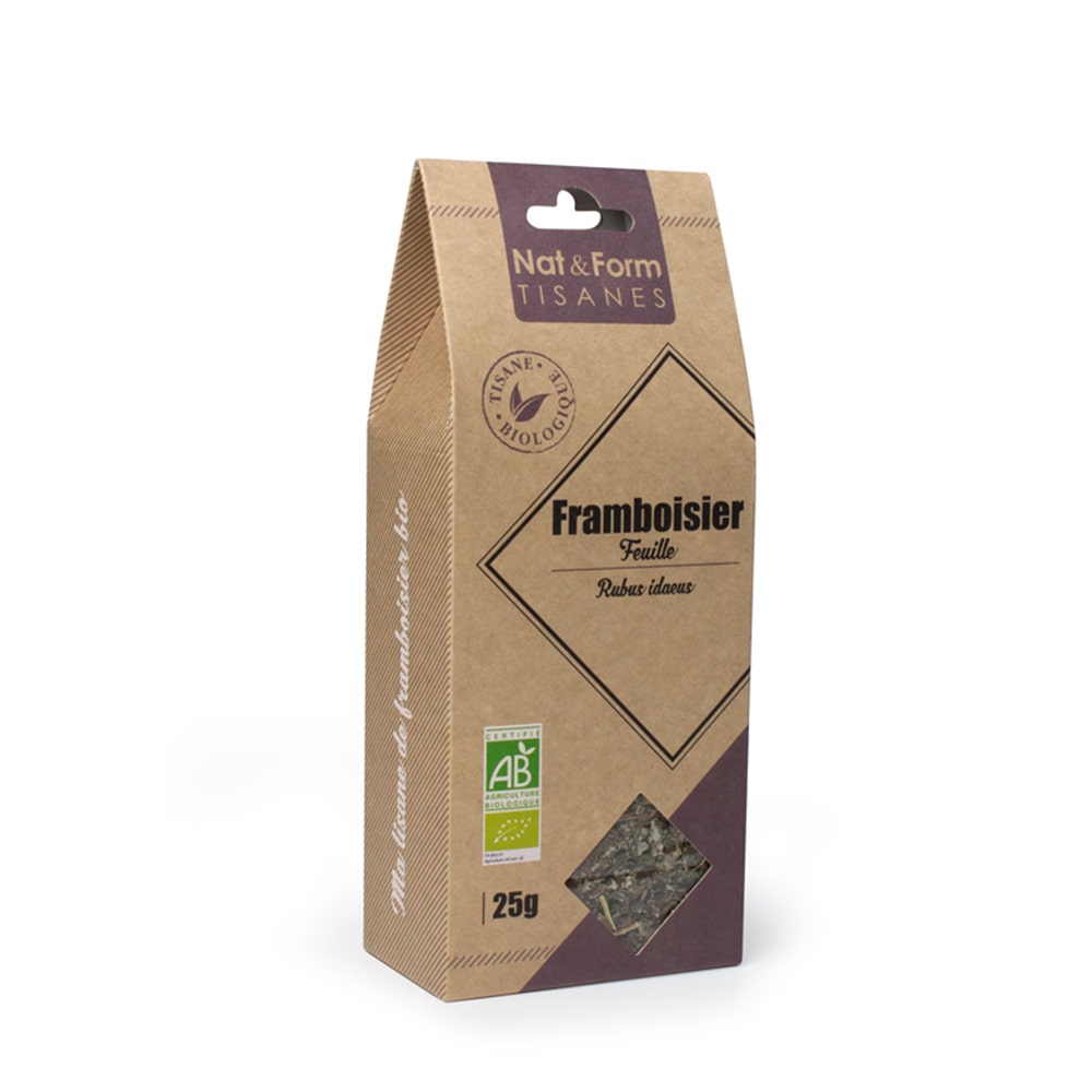 Nat&Form Tisane Framboisier Feuille 25g