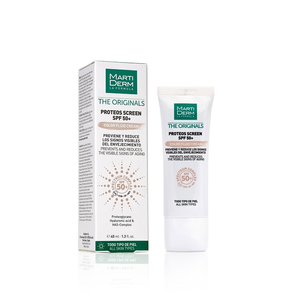 Proteos Screen Spf50+ 40ml The Originals Tous types de peaux Martiderm
