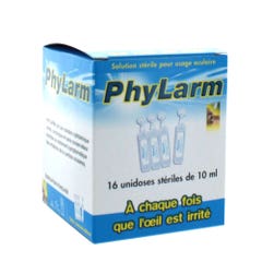 Lca Pharmaceutical Phylarm Solution ophtalmique Sterile 16 unidoses