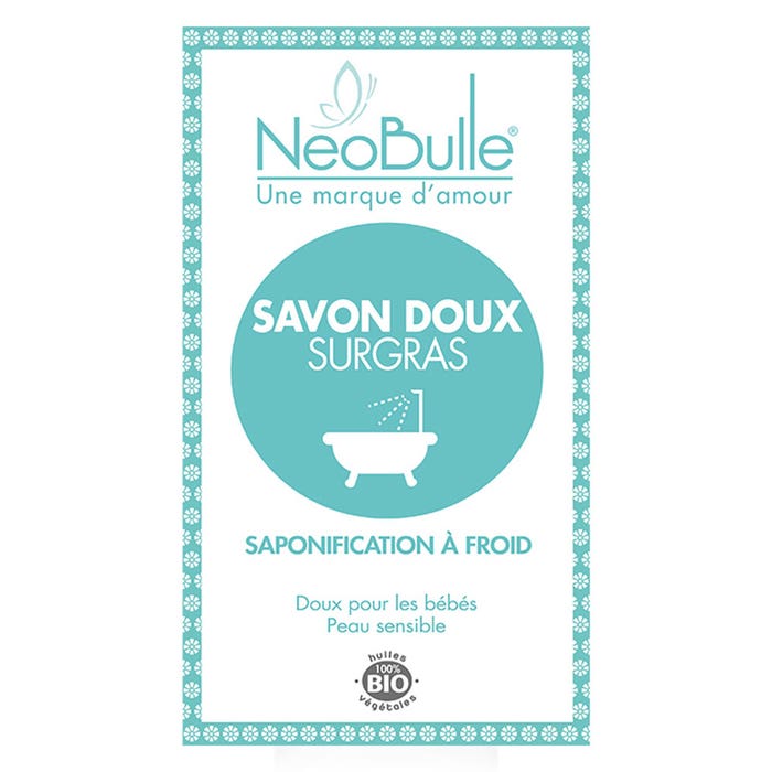 Savon Doux Surgras 100 g Soins Peau Sensible Neobulle