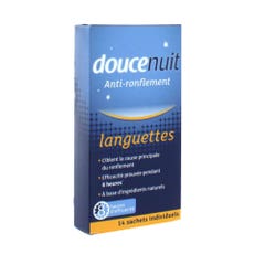 Doucenuit Languettes Anti-ronflement 14 Sachets Individuels