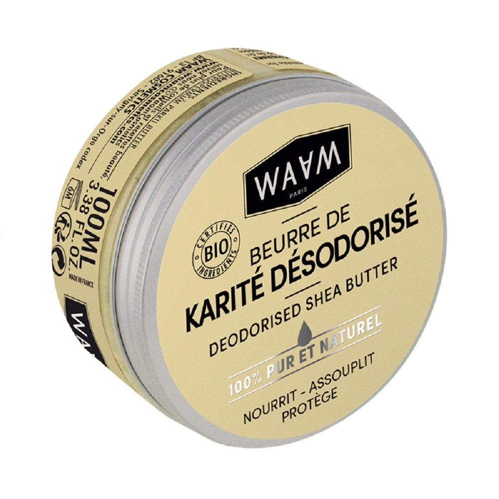 Waam Beurre de karite pur desodorise 100ml