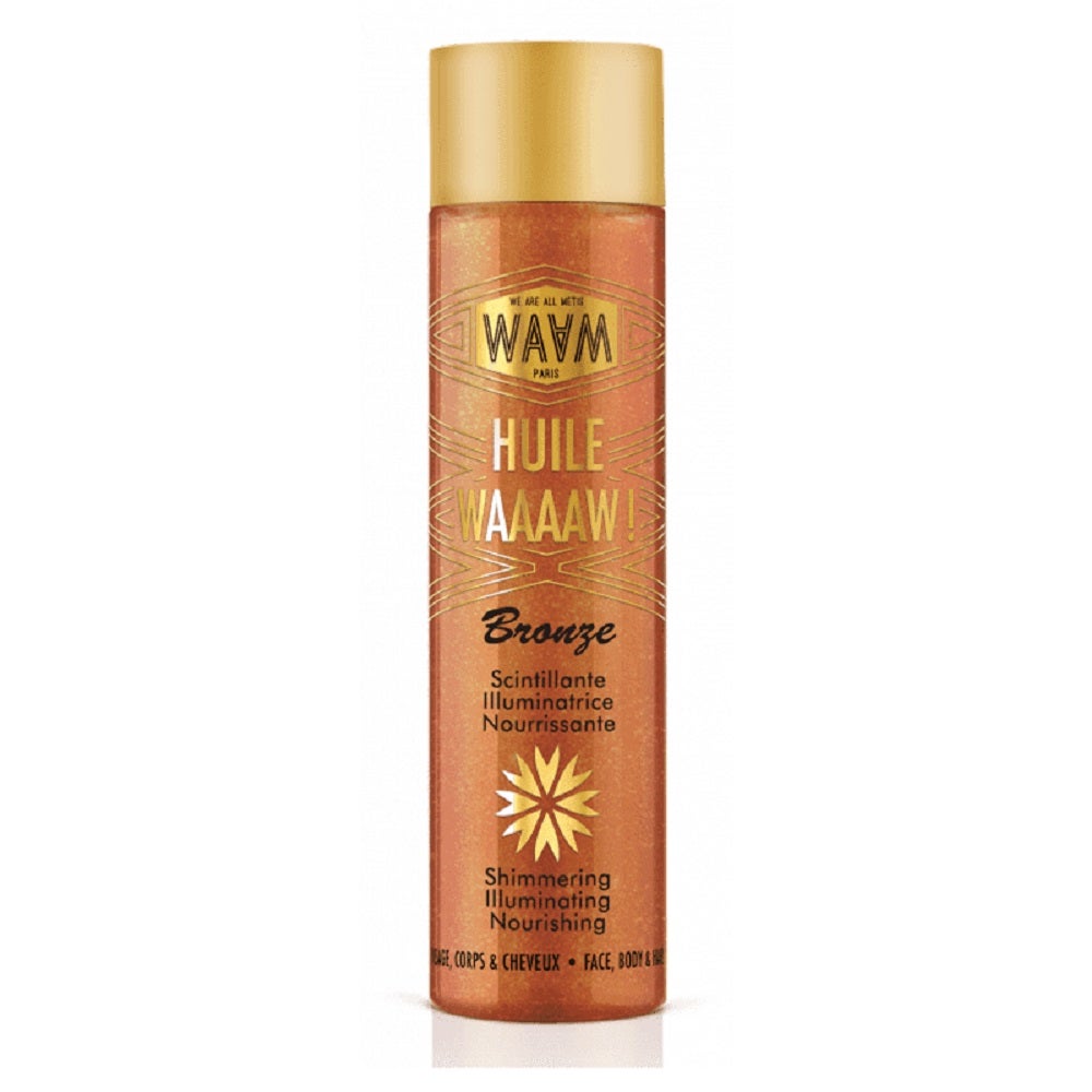 Waam Huile scintillante Waaaaw bronze 100ml
