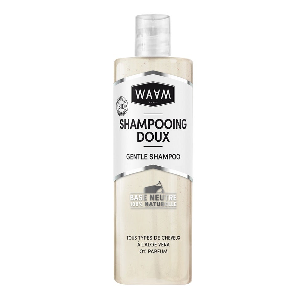 Waam Base shampooing doux a l'aloe vera 400ml