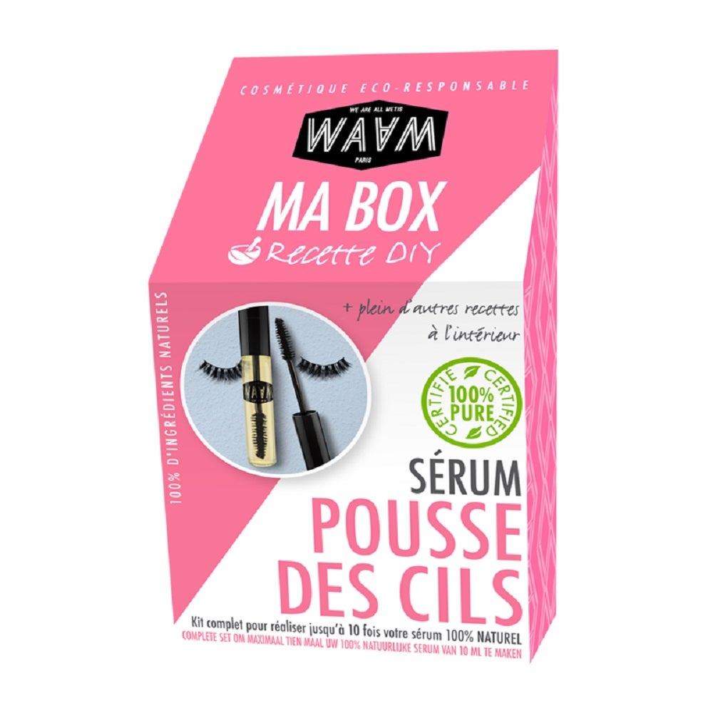 Waam Ma box Recette DIY Serum booster cils