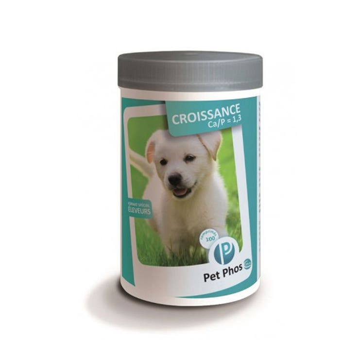 Croissance CA/P=1,3 100 comprimés Pet Phos Chiot Ceva