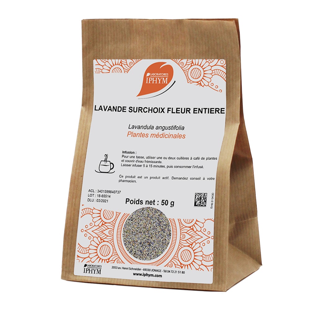 Laboratoires IPHYM IPHYM Sante Lavande Surchoix Fleur Entiere 50g
