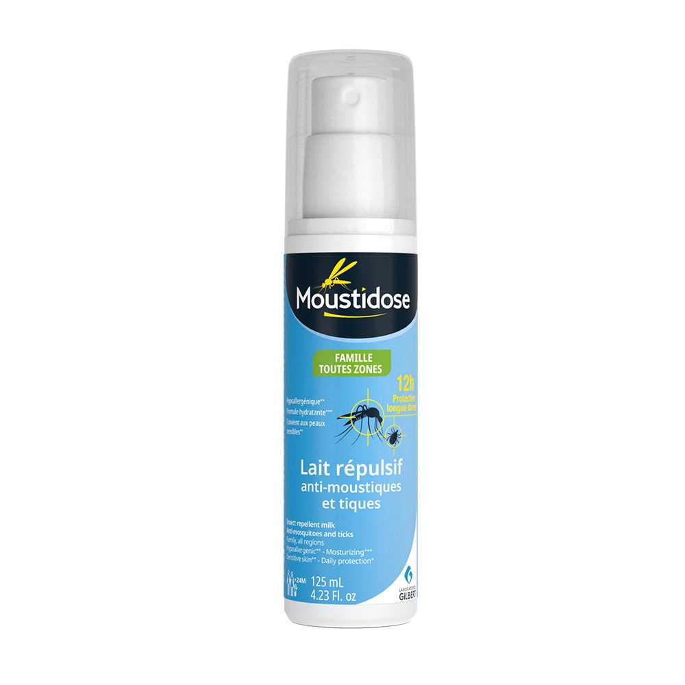 Nailner Lait répulsif anti-moustiques et tiques 125ml