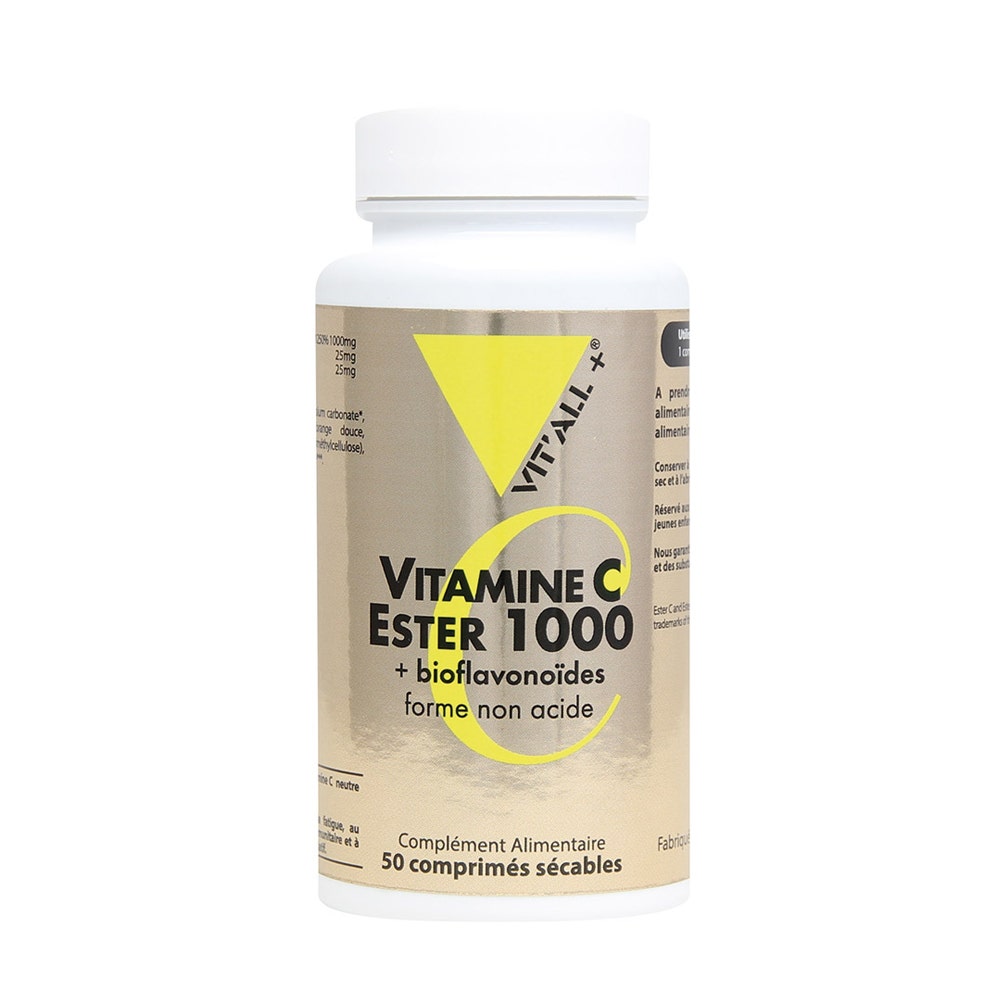 Vit'All+ Vitamine C Ester 1000 50 comprimés sécables