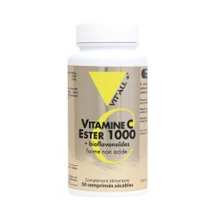 Vit'All+ Vitamine C Ester 1000 50 comprimés sécables