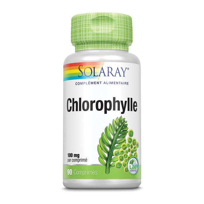 Chlorophylle 100 mg x90 comprimés Solaray