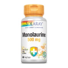 Solaray Monolaurine 500mg x60 capsules végétales