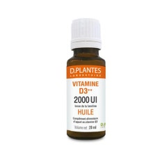 D. Plantes Vitamine D3++ 2000 UI 20ml