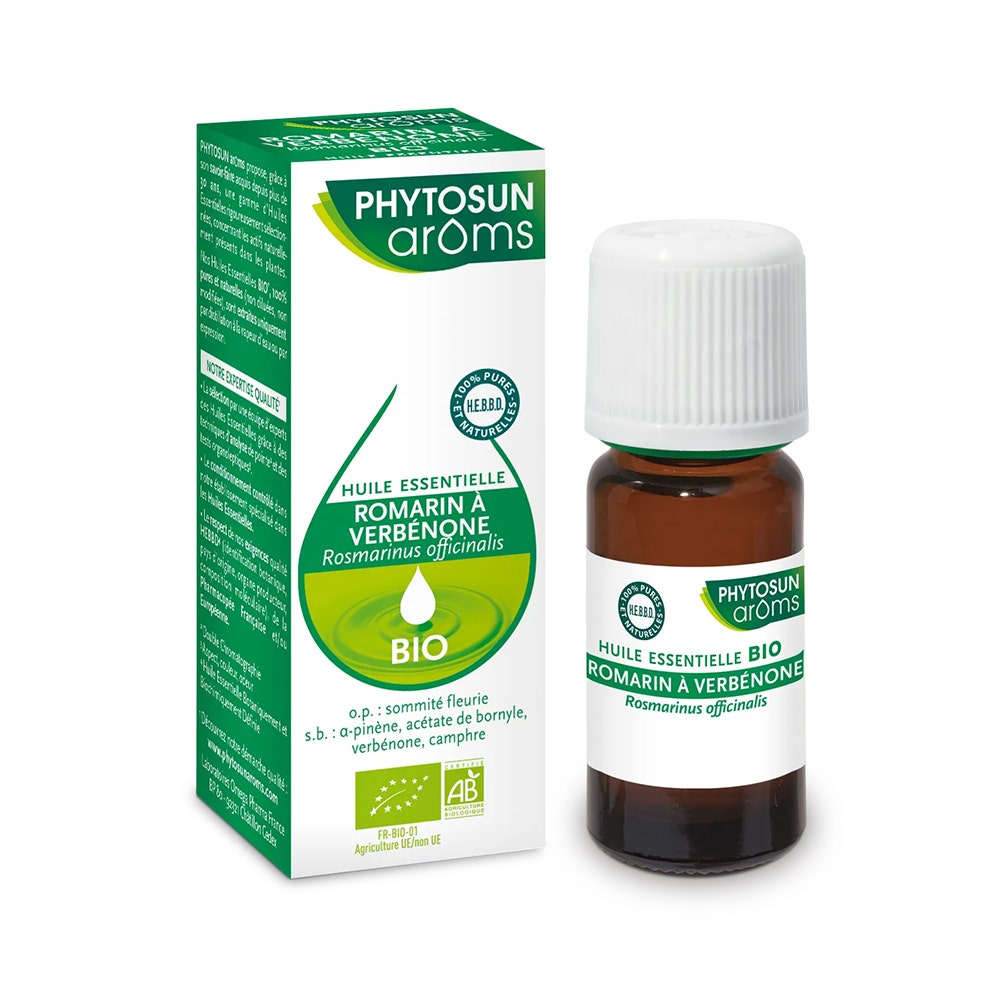 Phytosun Aroms Huile Essentielle Romarin à Verbénone BIO 5ml