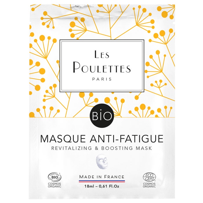 Masque Anti-Fatigue certifié BIO 18ml Les Poulettes