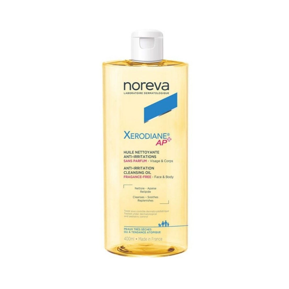 Noreva Huile Nettoyante Sans Parfum Xerodiane Ap+ Peaux Sensibles A Tendance Atopique 400ml
