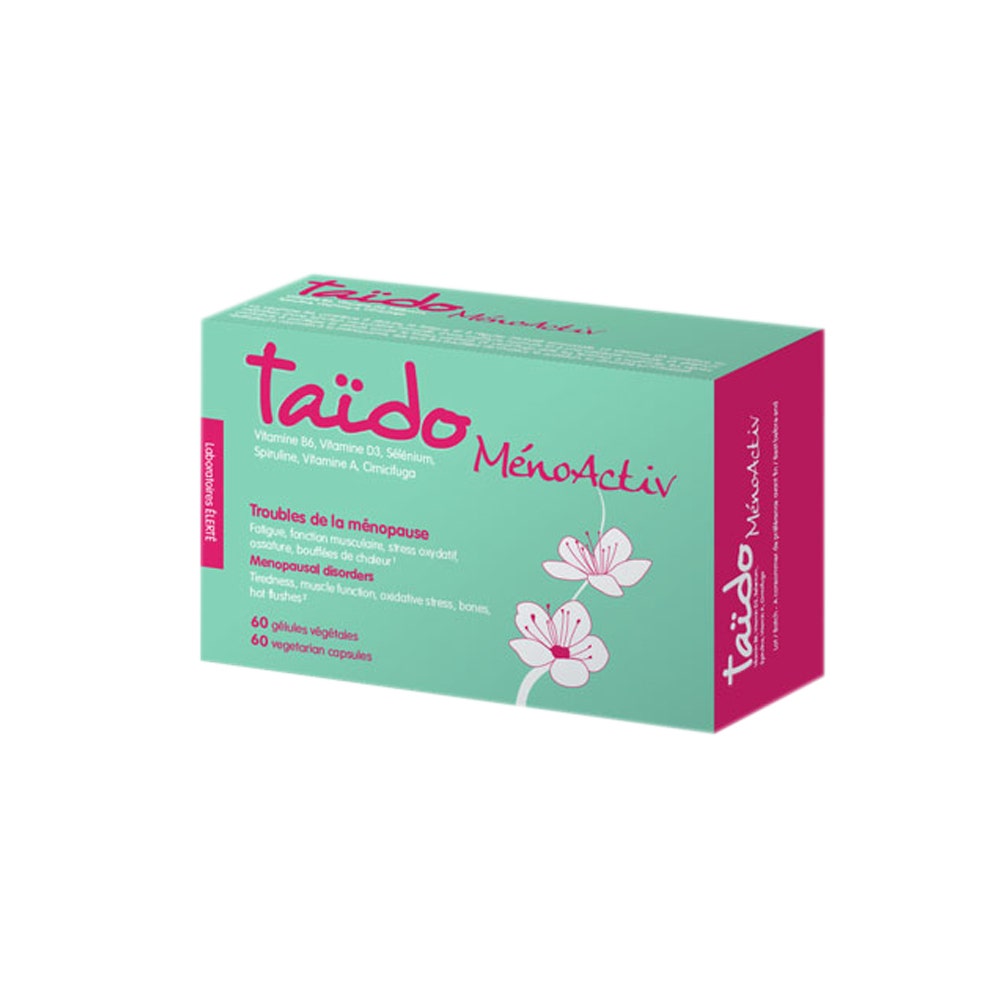 Taïdo MénoActiv Troubles de la Ménopause 60 gélules végétales