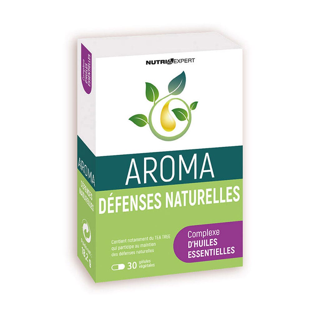 Nutri Expert Aroma Défenses Naturelles Complexe huiles essentielles 30 gélules