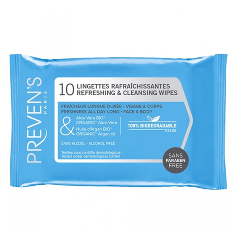 Lingettes Rafraîchissantes Visage - 65x25 Cm - Pour Sport, Randonnée, Festival - Rafraîchissement Instantané - 11