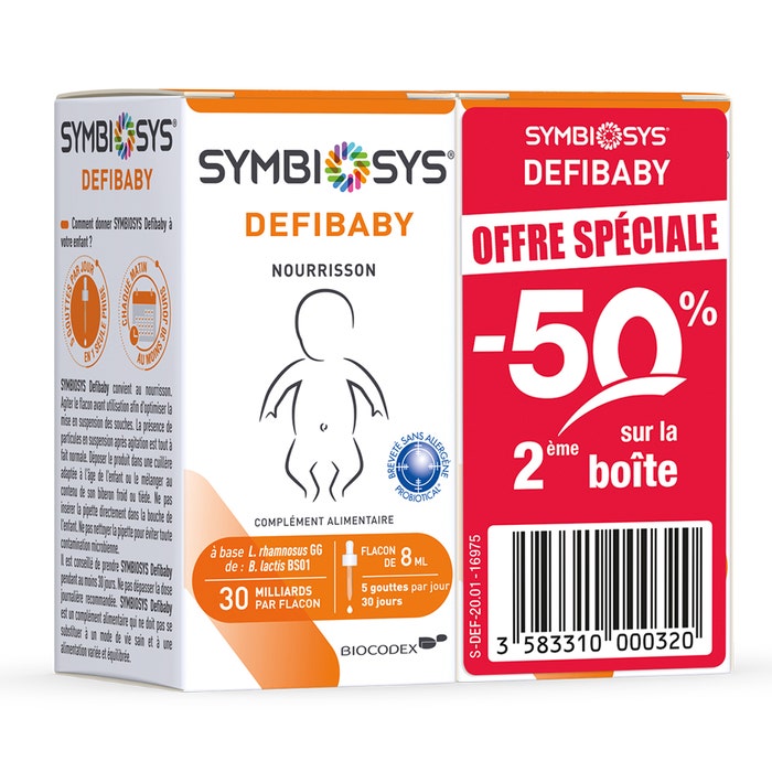 Symbiosys Microbiote Defibaby 2x8ml