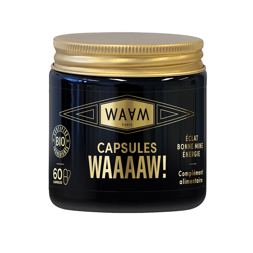 Waam Capsules bonne mine Waaaaw 60 capsules