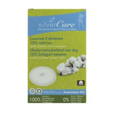 Silver Care Coussinets d'allaitement en coton bio x30
