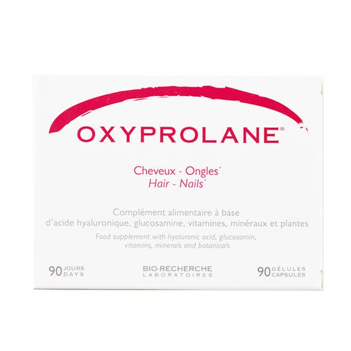 Oxyprolane 90 Gelules Cheveux Ongles Bio-Recherche