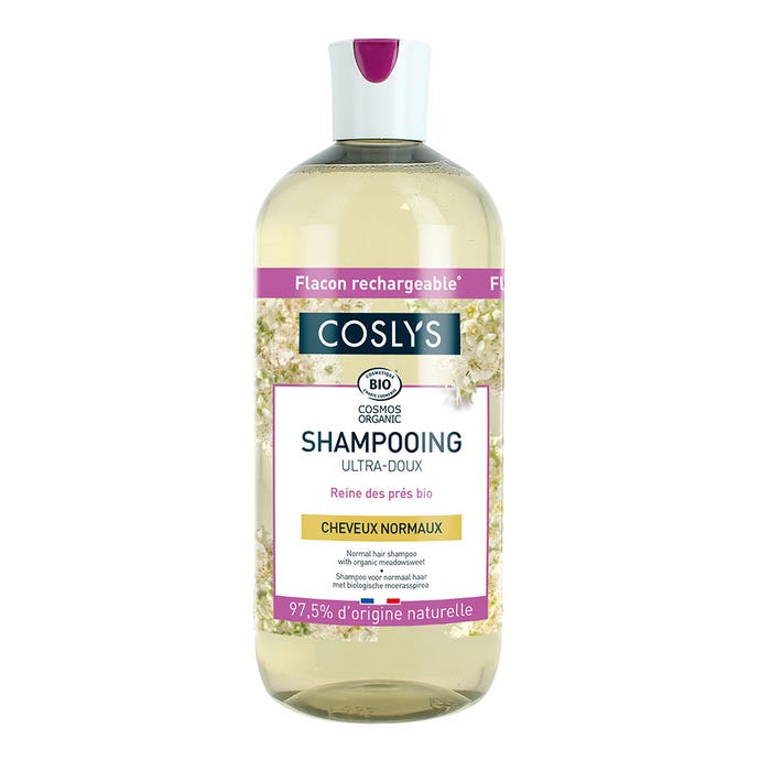 Coslys Shampooing ultra doux bio Cheveux normaux 500ml