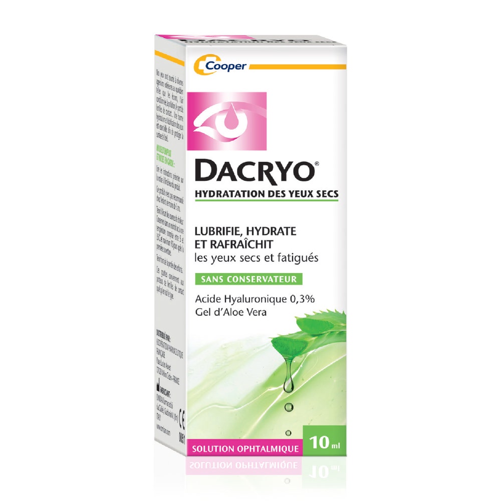 Dacryo Dacryo Hydratation des Yeux Secs 10ml
