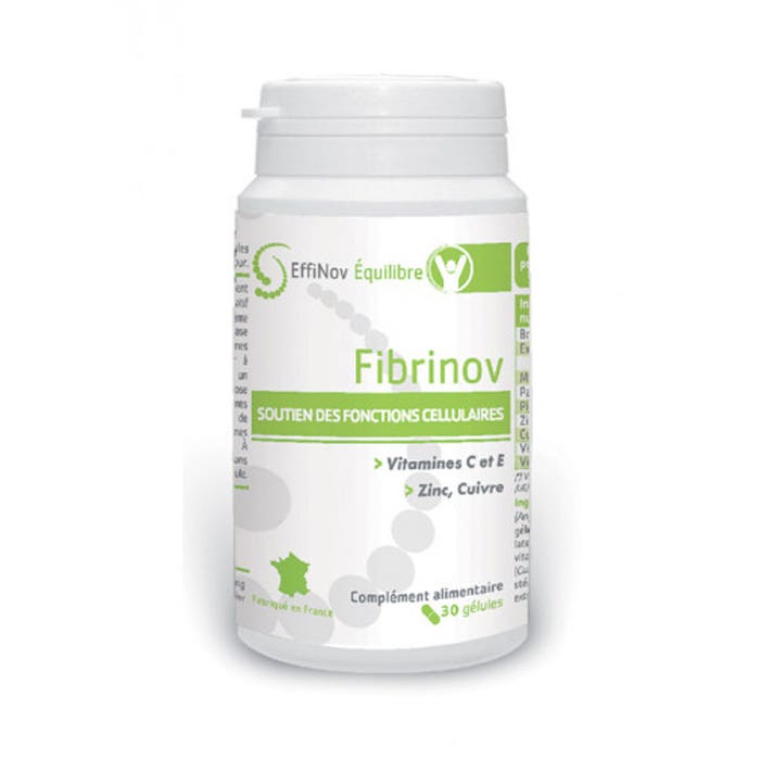 Fibrinov 30 gélules Equilibre Effinov Nutrition