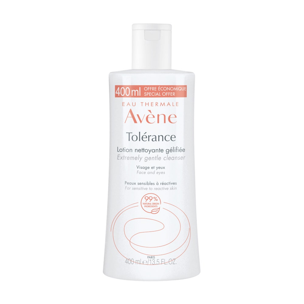 Avène Tolérance Lotion Nettoyante Gélifiée Peaux Sensibles 400ml