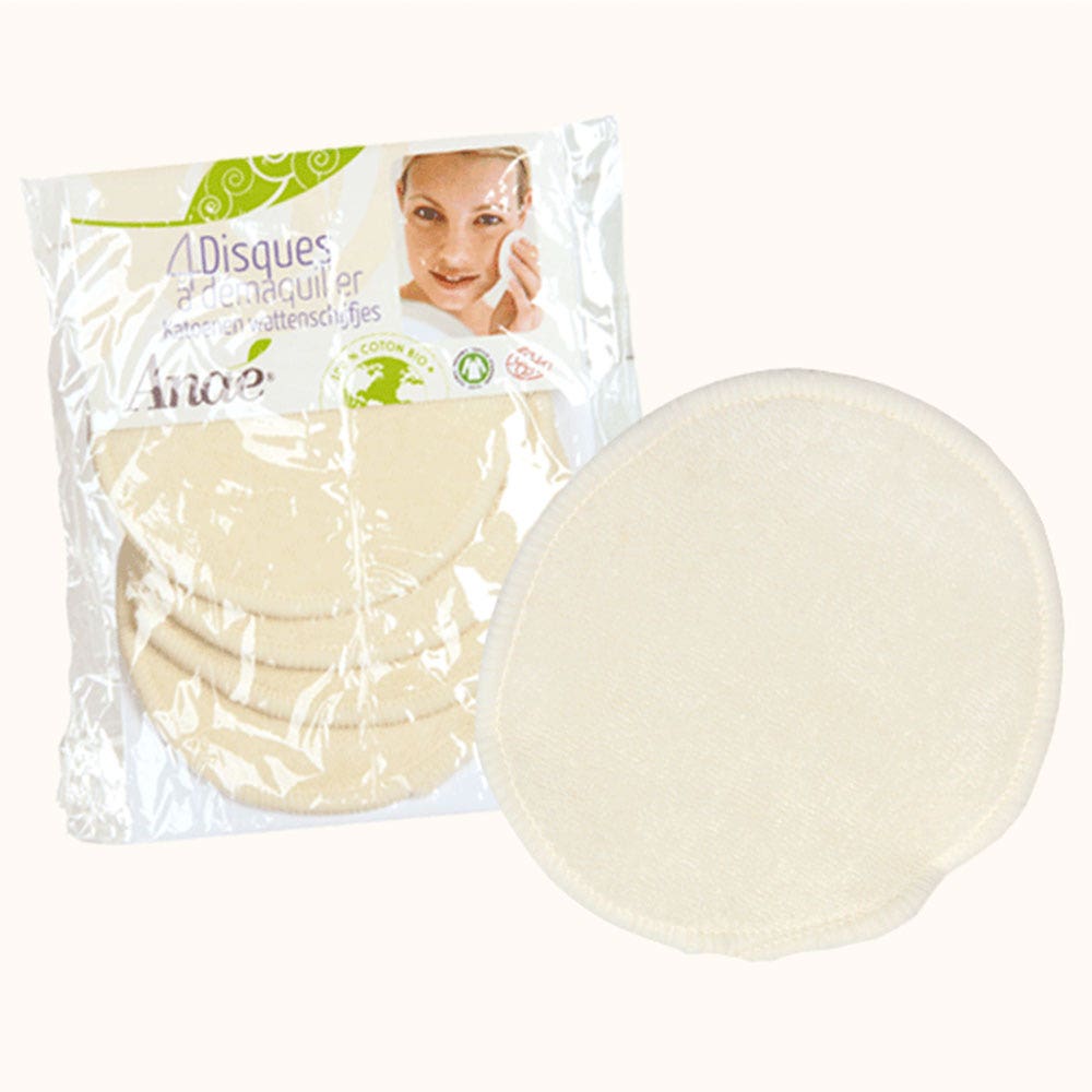 Anae Disques a démaquiller lavables x4