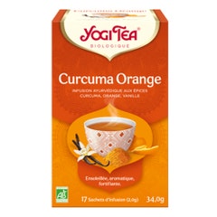 Yogi Tea Infusion Biologique Curcuma Orange 17 Sachets