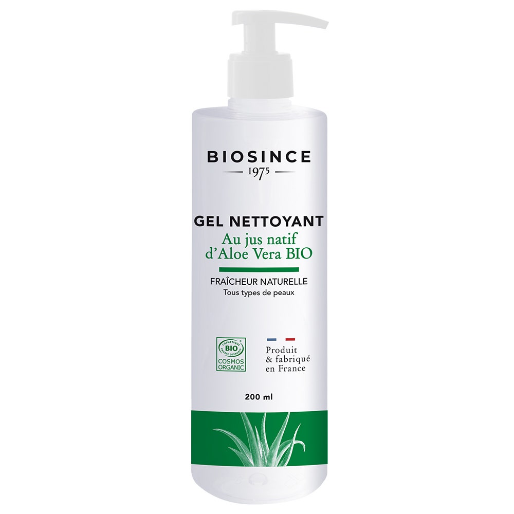 Gel Nettoyant Visage Bio 200ml Aloe Vera Bio Since 1975