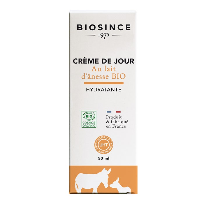 Crème De Jour Bio 50ml Lait d'Ânesse Bio Since 1975