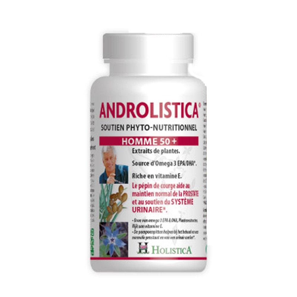 Holistica Androlistica Confort Urinaire Pour les Hommes de 50 ans et + 90 capsules