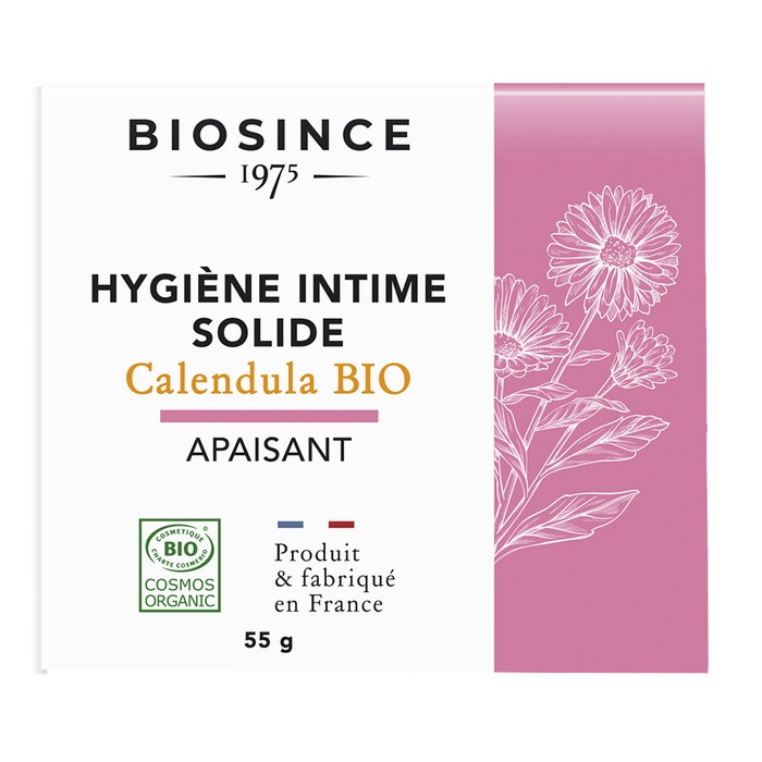 Hygiène Intime 55g Solide Calendula Bio Apaisant Bio Since 1975