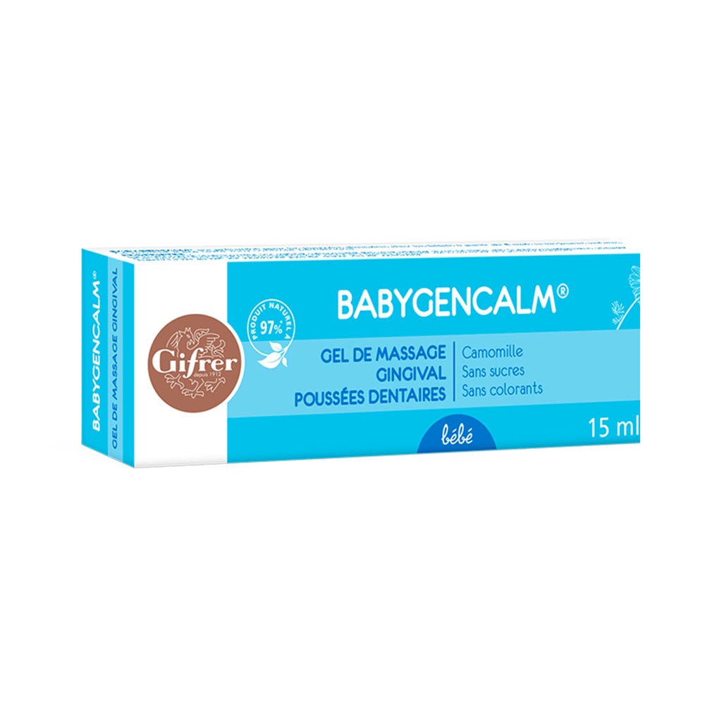 Gifrer Babygencalm Gel de massage Gingival Bebe 15ml