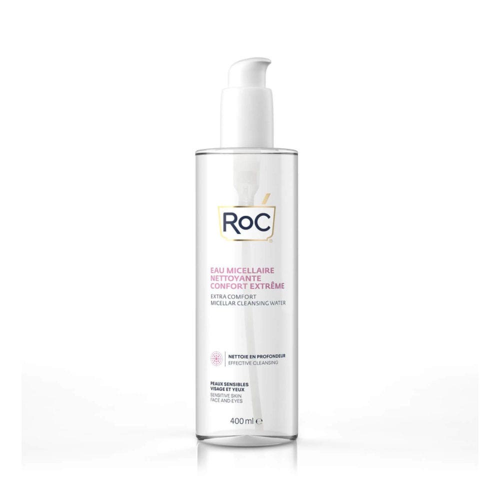 Roc Nettoyant visage Eau micellaire nettoyante confort extreme 400ml