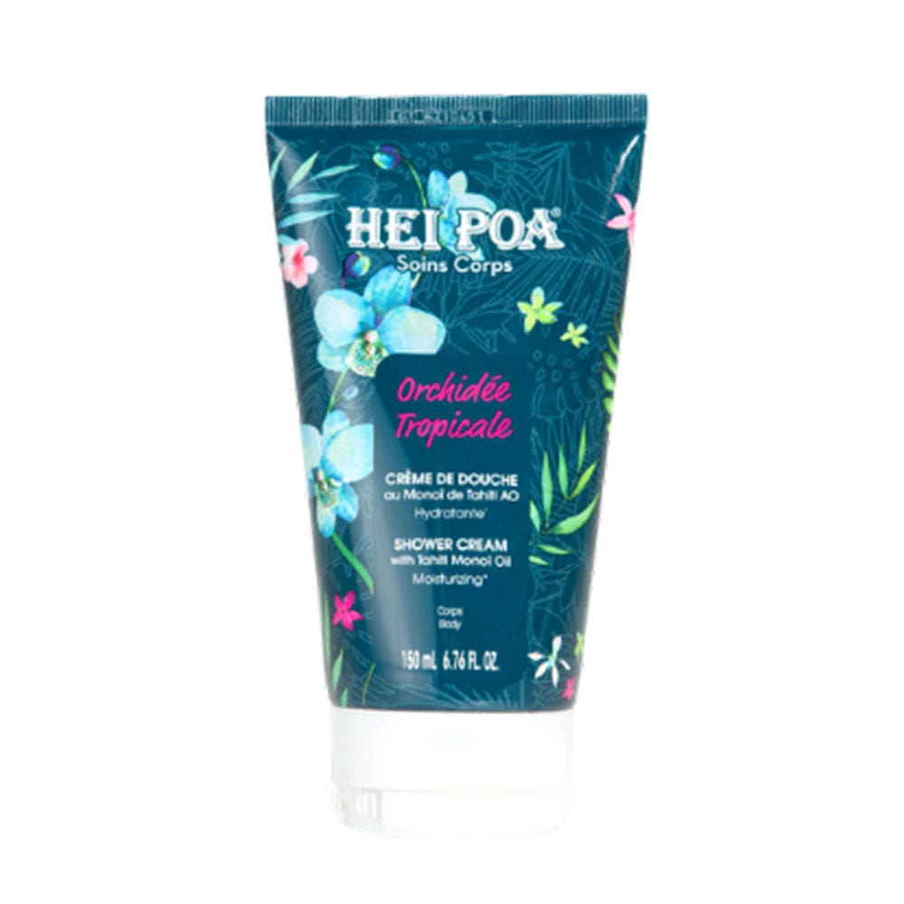 Hei Poa Soins Corps Crème de Douche Orchidée Tropicale Monoï de Tahiti AO 150ml