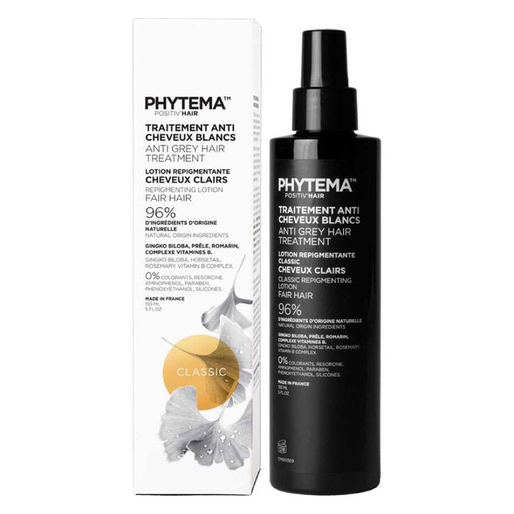 Phytema Positiv'Hair Lotion repigmante classic Cheveux clairs 150ml