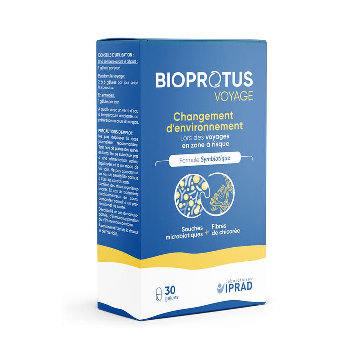 Iprad Bioprotus Voyage Changement d'environnement 30 gélules