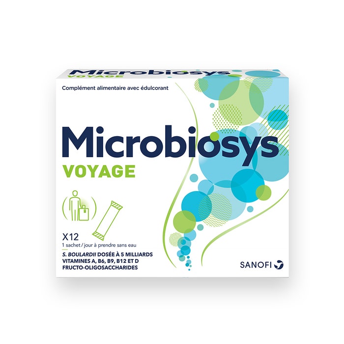 Microbiosys Voyage 12 Sachets Sanofi