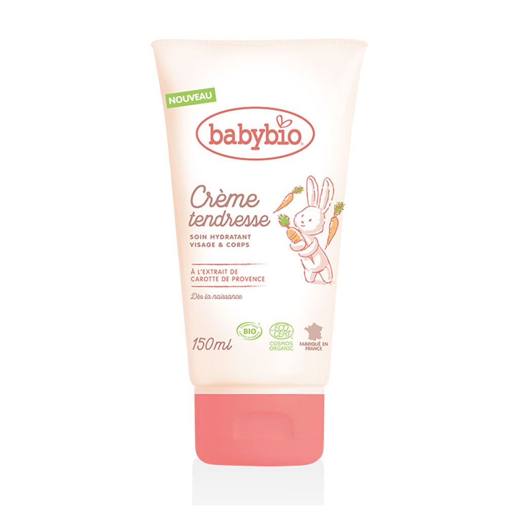 Babybio Creme tendresse hydratante bio Visage et corps 150ml
