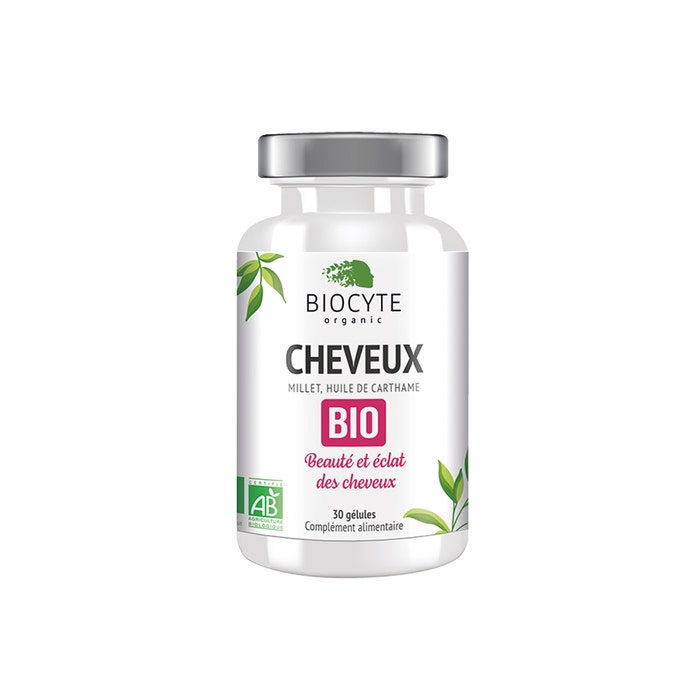Biocyte Cheveux Bio 30 gélules