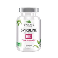 Biocyte Spiruline Bio 60 comprimés